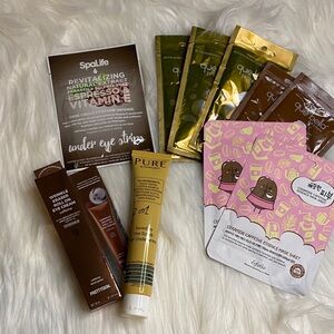 Skincare Care Coffee Bundle Prettyskin, que bella SpaLife esfolio and Pure